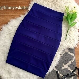 LOVELY Day  Royal Blue High Waisted  Skirt medium